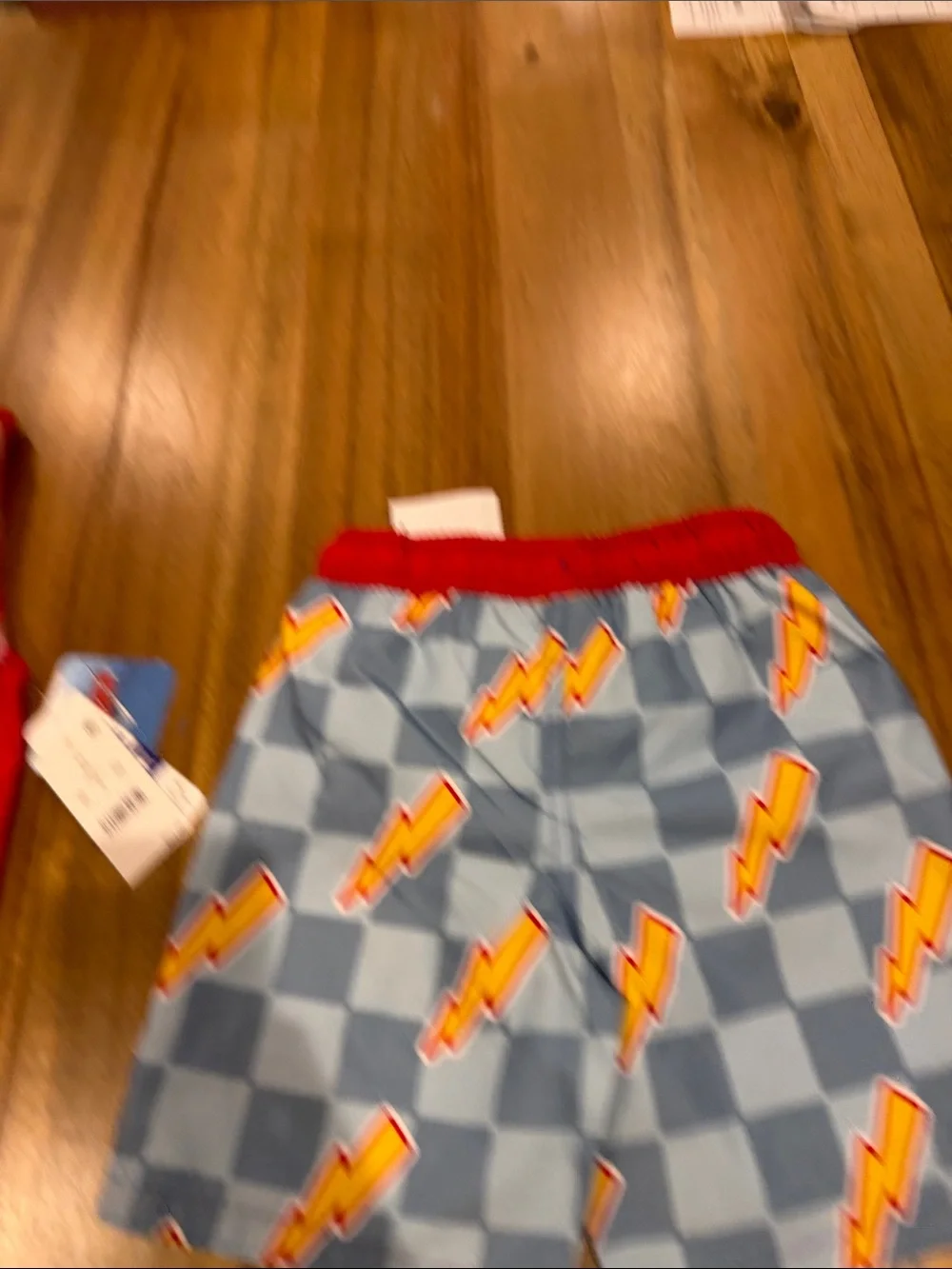 Red Lightning McQueen Rash Guard Set for Kids - Cars